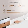 Lihuzmd Smart TV Box, Android 10,0 TV Box UHD 4K Reproductor Multimedia Amlogic S905X4 4GB 32GB/64GB 2,4G/5G WiFi Control Remoto