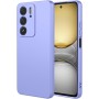 ILING Funda para Realme 14X 5G / Realme C75 4G, Diseño de Suave Silicona Líquida en Color Sólido Simple Carcasa Protectora