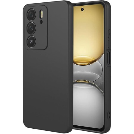 ILING Funda para Realme 14X 5G / Realme C75 4G, Diseño de Suave Silicona Líquida en Color Sólido Simple Carcasa Protectora