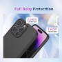 ILING Funda para Realme 14X 5G / Realme C75 4G, Diseño de Suave Silicona Líquida en Color Sólido Simple Carcasa Protectora