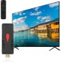 Mini TV Stick, TV Stick Portátil, 4K HD TV Box, Pantalla HDR, 2GB RAM + 16GB ROM para Android 10, Adecuado para Reuniones de