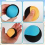 TSLBW 2 bolas de agua que rebotan para playa y piscina, pelota suave de resorte de agua, bola de alivio del estrés con bolsa de