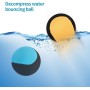 TSLBW 2 bolas de agua que rebotan para playa y piscina, pelota suave de resorte de agua, bola de alivio del estrés con bolsa de