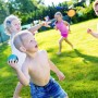 TSLBW 2 bolas de agua que rebotan para playa y piscina, pelota suave de resorte de agua, bola de alivio del estrés con bolsa de