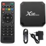 X96 Mini Box Android TV 2GB 16GB Reproductor Multimedia de difusión Multimedia de (Android 9.0) con Mando a Distancia y Cable