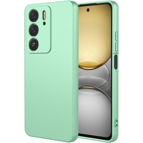 ILING Funda para Realme 14X 5G / Realme C75 4G, Diseño de Suave Silicona Líquida en Color Sólido Simple Carcasa Protectora