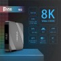 Qussedser ATV Android 14 Smart TV Box 4 GB + 64 GB AV1 S905W2 Quad-Core Dual WiFi Control Remoto por Voz Reproductor Multimedia