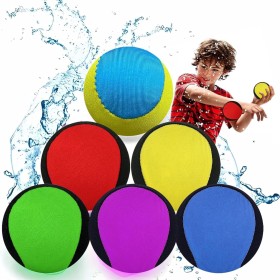Xiuyer Pelota De Rebote,Bola Que Rebota del Agua Pelota De Playa,Bola De Salto De Agua para Piscina Océano Actividades Al Aire
