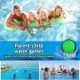 Xiuyer Pelota De Rebote,Bola Que Rebota del Agua Pelota De Playa,Bola De Salto De Agua para Piscina Océano Actividades Al Aire
