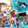 Xiuyer Pelota De Rebote,Bola Que Rebota del Agua Pelota De Playa,Bola De Salto De Agua para Piscina Océano Actividades Al Aire