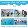 Xiuyer Pelota De Rebote,Bola Que Rebota del Agua Pelota De Playa,Bola De Salto De Agua para Piscina Océano Actividades Al Aire