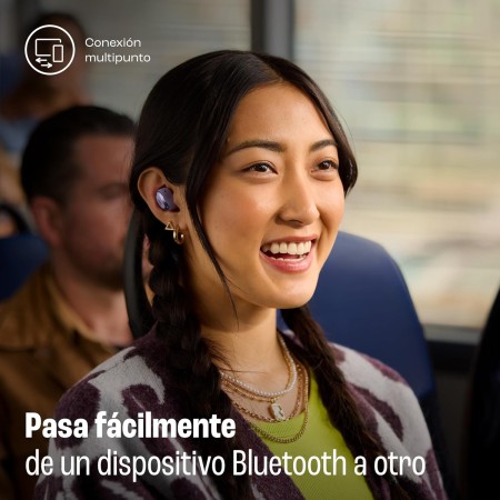 JBL Live Beam 3 Auriculares inalambricos de botón con almohadillas,True Wireless con cancelación de ruido adaptable, hasta 48