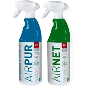 CH Quimica Pack AIRNET + AIRPUR pulverizadores Limpiador y Elimina olores Aire Acondicionado 750 ml