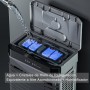 3 en 1 Climatizador Evaporativo, Enfriador de Aire Acondicionado Portatil sin Tubo Exterior, Oscilación Automática de 3