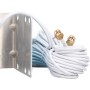 Antena Omnidireccional de Alta Ganancia, Antena 12dBi con Cable de 5 Metros, Enrutador WiFi Macho SMA de 698-2700MHz para