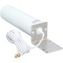 Antena Omnidireccional de Alta Ganancia, Antena 12dBi con Cable de 5 Metros, Enrutador WiFi Macho SMA de 698-2700MHz para