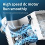 Enfriador de aire, aire acondicionado portátil, mini aire acondicionado 4 en 1, 2 niebla fría, 4 velocidades de viento, 7 luces