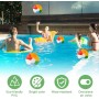 Udbrud 10 Piezas Pelota de Playa Inflable, 30 cm Pelota Hinchable Colores Pelotas de Playa Niños Pelota de Playa Hinchable Beach