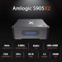 Lihuzmd Smart TV Box, A95X MAX Smart Smart Android 8.1 TV Caja 4G / 64G AMLOGIC S905X2 UHD 4K Set Top Box VP9 H.265 2.4G / 5G