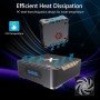 Lihuzmd Smart TV Box, A95X MAX Smart Smart Android 8.1 TV Caja 4G / 64G AMLOGIC S905X2 UHD 4K Set Top Box VP9 H.265 2.4G / 5G