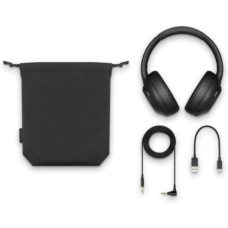Sony WH-XB900N - Auriculares Inalámbricos Noise Cancelling (Bluetooth, Extra Bass, 30h de batería, Carga Rápida, Óptimo para