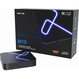 Medialink M10 8K UHD-2 4K HD TV, Android TV Box, 5G WiFi de doble banda, Gigabit LAN, control remoto Bluetooth, televisión HDR