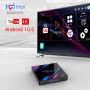 Xilibod H96Max Android 10.0 TV Box 2GB RAM 16GB ROM Mali 450 RK3318 Quad Core 64bit Cortex A53 2.4GHz/5GHz WiFi 100M DLAN Smart