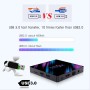 Xilibod H96Max Android 10.0 TV Box 2GB RAM 16GB ROM Mali 450 RK3318 Quad Core 64bit Cortex A53 2.4GHz/5GHz WiFi 100M DLAN Smart
