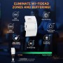 Amplificador WiFi, 1800 Mbit/s, repetidor WiFi, Doble Banda, 4 Antenas giratorias 180°, conexión Ethernet, Amplificador WLAN de