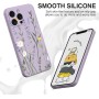 XINYEXIN Funda para Realme GT 6 / Realme GT 6T, Funda Ultrafino de Silicona Suave a Prueba de Golpes con un Patrón Lindo, Diseño