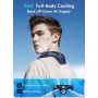 Staholz Aire acondicionado de cuello portátil, ventiladores de cuello de flujo de aire de 360° hacia arriba y hacia abajo que