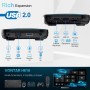 CHROX Android TV Box 12.0, V0NTAR Smart TV Box 4GB 64GB, Allwinner H618 Chip Compatible con 2.4G/5.8G Wifi6 1000M Ethernet LAN