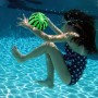 FCXVXCL Pelota de sandía para Piscina, Pelota de Playa de sandía, Pelota de sandía, juguetesubacuáticoparapiscina,