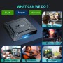 Android 14.0 TV Box 2025, LEFFOT M200 4K Ultra HD Caja Android TV, 4GB RAM + 64GB ROM, Smart TV Box with HDR10+, 2.4G & 5G WiFi,