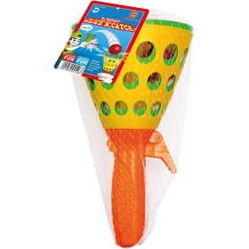 GÜNTHER FLUGSPIELE Guenther 1546 - Juego de Pelota MC Squeezy Click and Catch de 10.5 cm