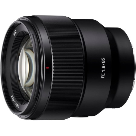 Sony SEL-85F18 Lente vertical Focal fija 85 mm F1.8 Full Frame adecuado para las series A7, ZV-E10, A6000 y Nex, montura E)