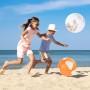 Glovios Pelota Playa Hinchable, 9 Piezas Lentejuelas Bola Hinchable, Pelota Playa Inflable de Colores para Juguetes de Playa