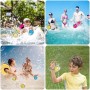 Udbrud Bola Que Rebota del Agua Pelota de Playa, Pelota De Rebote Bola Que Rebota Agua Water Bouncing Ball para Piscina, Playa,