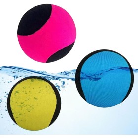 Pelota Rebotadora de Agua, 3 Pcs Water Ball Bouncing Bola Que Rebota del Agua Pelota de Playa, adecuadas para Piscina Secado