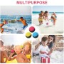 Pelota Rebotadora de Agua, 3 Pcs Water Ball Bouncing Bola Que Rebota del Agua Pelota de Playa, adecuadas para Piscina Secado