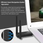 AC1300 Antena WiFi USB, Adaptador WiFi USB para pc, Adaptador Red WiFi, Doble Banda 5GHz (867Mbps) y 2.4GHz(400Mbps) USB3.0