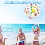 Dhqkqg Pelota de Playa Inflable, 3 Piezas Pelota de Playa Hinchable Beach, inflables de la Playa de Juguete de 35cm, Pelota de