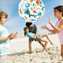 Dhqkqg Pelota de Playa Inflable, 3 Piezas Pelota de Playa Hinchable Beach, inflables de la Playa de Juguete de 35cm, Pelota de