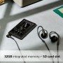 Sony Walkman NW-A306 Reproductor MP3 con Pantalla Táctil, 32 GB, Negro