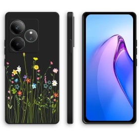 XINYEXIN Funda para Realme GT 6 / Realme GT 6T, Funda Ultrafino de Silicona Suave a Prueba de Golpes con un Patrón Lindo, Diseño
