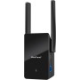 BrosTrend Repetidor WiFi 6 AX1500, Amplificador Señal WiFi con Puerto Ethernet Gigabit, Double Banda 5GHz y 2.4GHz WiFi Extender