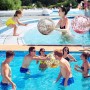 SHJOEE 5 Piezas Pelotas De Playa Hinchable 60cm Color Pelotas De Agua Inflable Gigante con Lentejuelas para Adultos Niños