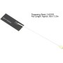 2.4G / 5G Antena de doble frecuencia Interfaz IPEX1 Antena de tarjeta de red Antena de tarjeta WiFi de 9 cm / 3,5 pulgadas (5