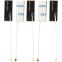 2.4G / 5G Antena de doble frecuencia Interfaz IPEX1 Antena de tarjeta de red Antena de tarjeta WiFi de 9 cm / 3,5 pulgadas (5
