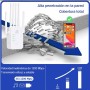 Repetidor WiFi, Nuevo 1200Mbps Amplificador Señal WiFi, Doble Banda 5GHz y 2.4GHz Amplificador WiFi con WPS, 6 Potentes Antenas